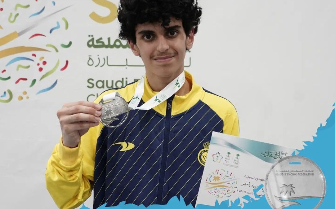 عبدالعزيز الفدا – المركز الثاني 🥈 – على مستوى المملكه